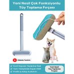 Nobera Kedi Köpek Tüy Toplayıcı – Halı, Kıyafet, Koltuk Için Pratik Temizlik Aparatı - Açık Gri