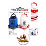 Noble Fauna Kanatlı Hayvanların; Civciv, Bıldırcın, Keklik, Tavuk Yemlik & Suluk 1.5 LT