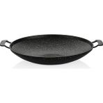 Noble Life Döküm Granit Sac Kavurma ve Gözleme Tavası 34 cm