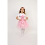NOBLE STORE Kız Çocuk Tişört Etek Takım 23 Nisan 29 Ekim Gösteri Kıyafeti D109