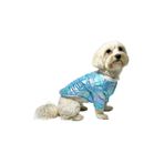 NobleDog Mavi Parlak Köpek Montu- Köpek Kıyafeti mavi 4
