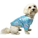 Nobledog Store Mavi Parlak Köpek Montu - 2XS