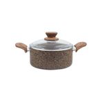 Noblelife 19128 Stonelife Kahve 20 cm Derin Tencere