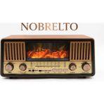 Nobrelto Everton RT-703 Nostaljik Seri Radyo - Alev Efektli Solar Panelli Bluetooth/usb/sd Çalar - Çok Renkli