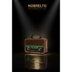 Nobrelto Nobrelto RT-774 Nostaljik Ahşap Bluetooth Radyo - Işıklı Fenerli Şarjlı Retro Müzik Kutusu - Çok Renkli