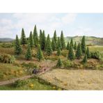 Noch 26821 Model Köknar Ağaçları, 50 Adet, 5-14 Cm. Diorama Malzemesi
