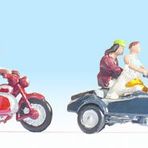 Noch Motorsikletliler Figürleri Aksesuar Maket