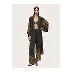 Nocturne Desenli Maxi Kimono