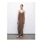Nocturne Drape Detaylı Dökümlü Maxi Elbise
