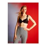 Nocturne Kalp Yaka Rugan Crop Top
