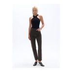 Nocturne Taş Detaylı Mom Fit Jean Pantolon