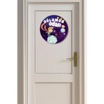 Nod Çocuk Odası Tablo Ahşap Kapı Duvar Tablosu Nd-02 Mavi 30 x 30