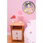 Nod Çocuk Odası Tablo Ahşap Kapı Duvar Tablosu Nd-02 Pembe 30 x 30