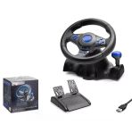 Nodar ND-706 Direksiyon Seti 7in1 Ps4/Ps3/Pc/Xbox One/Xbox 360/Ns Switch Android Siyah