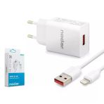 Nodar Nd1001 Usb To Lightning Şarj Seti 2.4A 12W, İphone, Lightning Cihazlar İçin