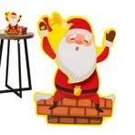 Noel Baba üstü, Noel Baba Süslemeleri,Noel Baba Dekoru üstü Noel Figürleri | Dekoru, Üstü Şömine Orta Parçası, Koleksiyonluk Noel Baba Tabelası