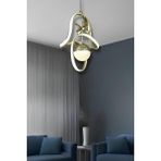 Noel Gold 3 Renk Modern Sarkıt LED Avize