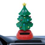 Noel Güneş Enerjili Dans Oyuncak, Güneş Dans Noel Ağacı - Güneş Arabası Kontrol Paneli Oyuncakları |, Pencere, Araba Kontrol Paneli Dekorasyonu İçin Yenilikçi Hareketli Noel Ağacı