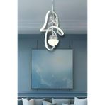 Noel Krom 3 Renk Modern Sarkıt LED Avize
