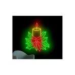 Noel Mum Yılbaşı Temalı Neon Tabela