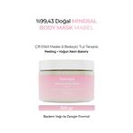 Noemi Doğal Mineral Body Mask Mabel / Çift Etkili & Besleyici Tuz Terapisi / Peeling + Yoğun Nem Bakımı