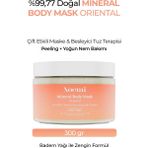 Noemi Doğal Mineral Body Mask Oriental / Çift Etkili & Besleyici Tuz Terapisi / Peeling + Yoğun Nem Bakımı - 330 ml