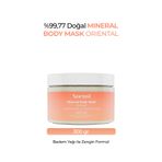 Noemi Doğal Mineral Body Mask Oriental / Çift Etkili & Besleyici Tuz Terapisi / Peeling + Yoğun Nem Bakımı