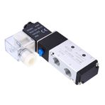 NOENNULL 4V210-08 manyetik hava valfi, 2 pozisyon, 5 bağlantı, pnömatik kontrol valfi (DC24V)