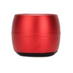 NOENNULL Küçük hoparlör, taşınabilir kablosuz hoparlör, bas zengin ses stereo bağlantısı, el çalma süresi, cep formatında, yürüyüş, bisiklet için (kırmızı)