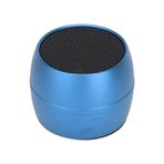 NOENNULL Küçük hoparlör, taşınabilir kablosuz hoparlör, bas zengin ses stereo bağlantısı, el çalma süresi, cep formatında, yürüyüş, bisiklet için (mavi)