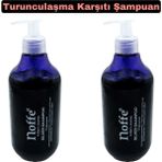 NOFFE SİLVER/MOR ŞAMPUAN 500 ML X 2 Adet