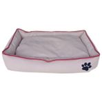 Nohov Tay Tüyü Köpek Yatağı M 15 x 60 x 80 cm Pudra