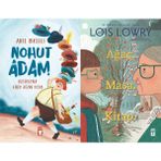 Nohut Adam - Anıl Basılı ve Ağaç Masa Kitap - Lois Lowry