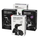 Noir Pit Coffee Co. Rwanda Karambi, Guatemala, Ethiopia ve Velvet Çekirdek Kahve 4x250 g