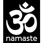 Nok Nok OM Sembolü Namaste Çıkartma Vinil Çıkartma |Arabalar Kamyonlar Duvarlar Dizüstü Bilgisayar|Beyaz|5.5 x 5.0 inç| 250