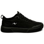 Noka Champ Günlük Lastik Bağcıklı Sneaker Ayakkabı - Siyah