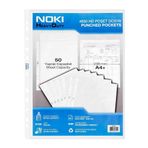Noki 100'lü Paket Hd Delikli Poşet Dosya