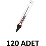 Noki 120 Adet 1664S Yazı Tahtası Kalemi Yuvarlak Uç Siyah