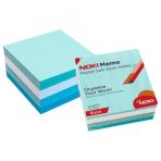 Noki 12013-33 75x75 400 Yaprak Pastel Buz Yapışkanlı Küp Not