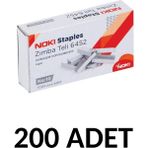 Noki 200 Adet Küçük Boy No:10 Zımba Teli