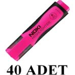 Noki 40 Adet Pembe Fosforlu Kalem 9000