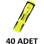 Noki 40 Adet Sarı Fosforlu Kalem 9000