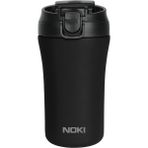 Noki 400 ML Çay Kahve-Soğuk İçecek Çelik Termos MUG - Siyah