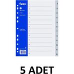 Noki 5 Adet 1-12 Rakam Ayraç Seperator