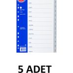 Noki 5 Adet Ocak-Aralık Ayraç Seperator