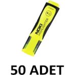 Noki 50 Adet Sarı Fosforlu Kalem 9000