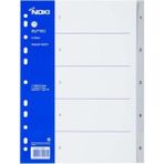 Noki A4 Seperatör 1-5 Rakamlı Plastik 10 Paket 59205