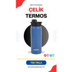 Noki Çift Katmanlı Paslanmaz Çelik Termos Bardak Kahve Çay Termosu 540 ml