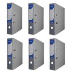 Noki Halkalı Gri 6 Adet Büro Klasörü