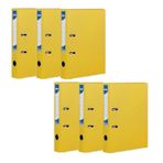 Noki Halkalı Sarı 6 Adet Büro Klasörü